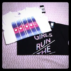 2 Girls t shirts🦋final price🦋 These are NWT!💕